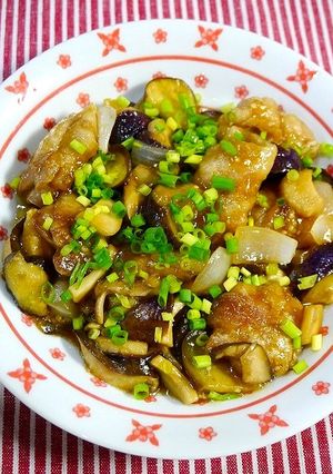 簡単！とろとろ茄子の酢豚☆豚バラ焼唐-レシピのメイン写真