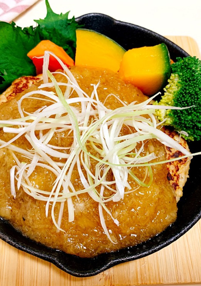 お豆腐ハンバーグ(和風おろしソース)-レシピのメイン写真