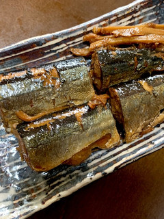 圧力鍋簡単♪骨まで美味しい秋刀魚の梅肉煮-レシピのメイン写真