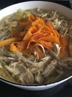 鶏鍋 白湯スープ仕立て-レシピのメイン写真