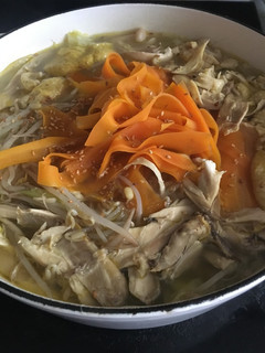 鶏鍋 白湯スープ仕立て-レシピのメイン写真