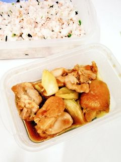 レンジで簡単☆長ネギと鶏肉の照り焼き風-レシピのメイン写真