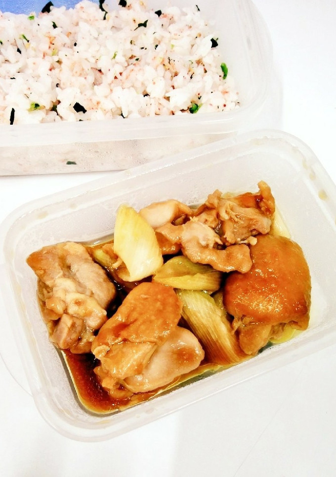 レンジで簡単☆長ネギと鶏肉の照り焼き風-レシピのメイン写真