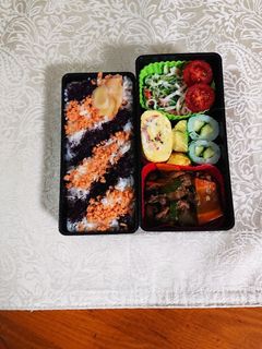 秋のお弁当の卵焼きを参考に作りました-レシピのメイン写真