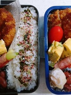 ☆高校生娘と私のお弁当☆99-レシピのメイン写真