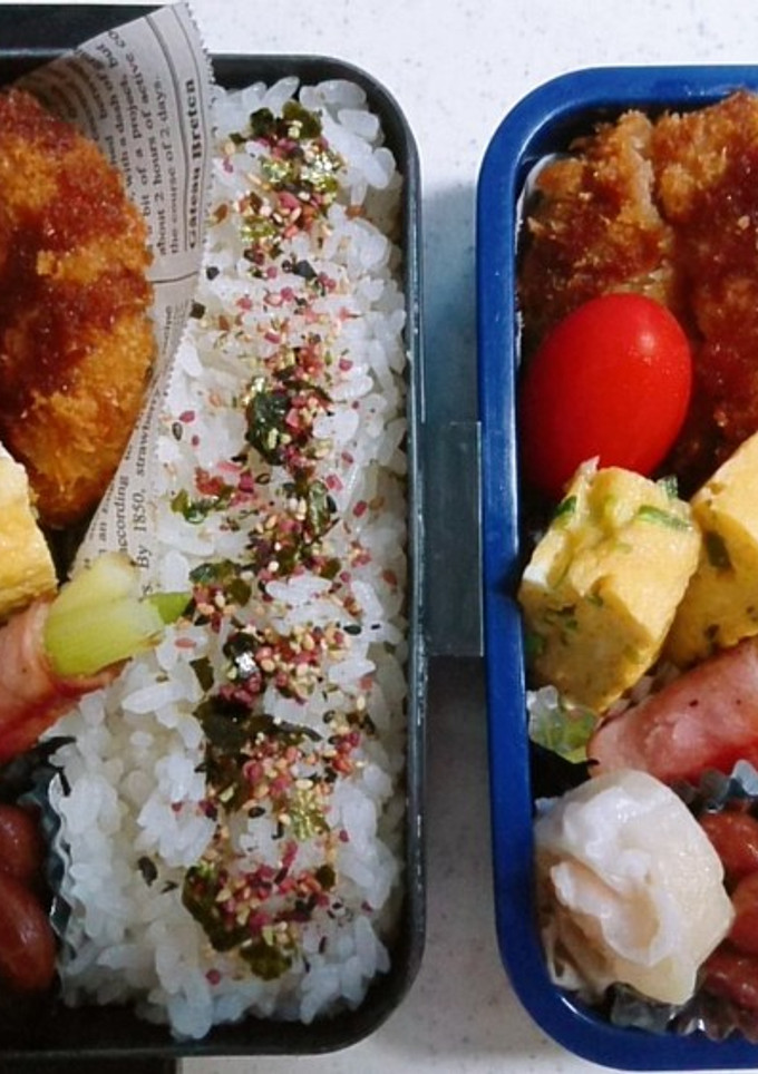 ☆高校生娘と私のお弁当☆99-レシピのメイン写真