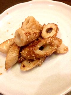 簡単お弁当おかず♪ちくわの甘辛炒め♪-レシピのメイン写真
