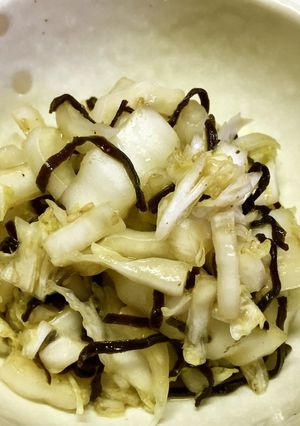 白菜と塩昆布の即席漬け-レシピのメイン写真