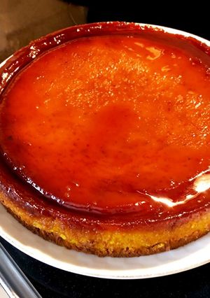 秋の味覚かぼちゃのプリン-レシピのメイン写真