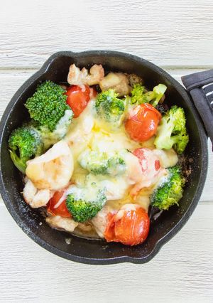 鶏もも肉と野菜のチーズ焼き-レシピのメイン写真