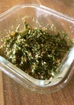 使った茶葉が変身？即席茶葉ふりかけ-レシピのメイン写真