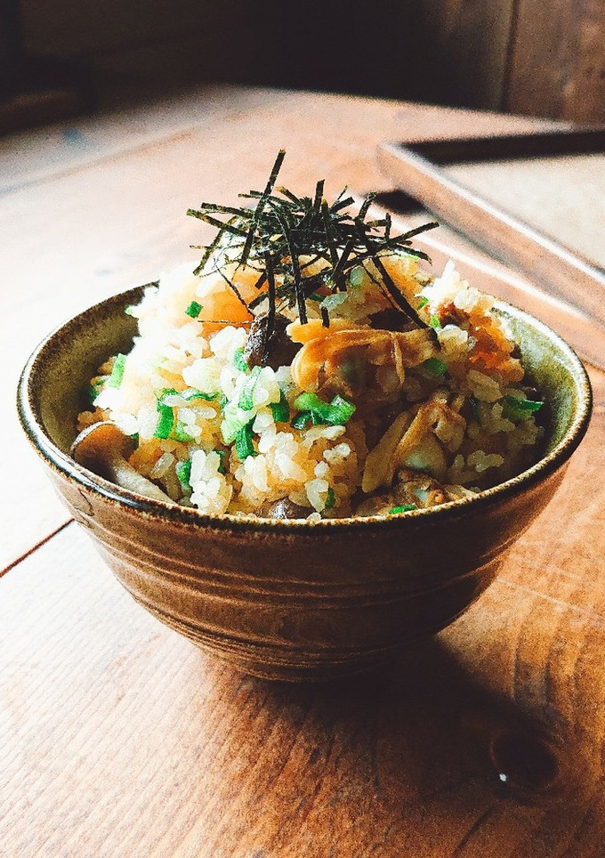 お一人様❤️あさりとしめじの炊き込みご飯-レシピのメイン写真