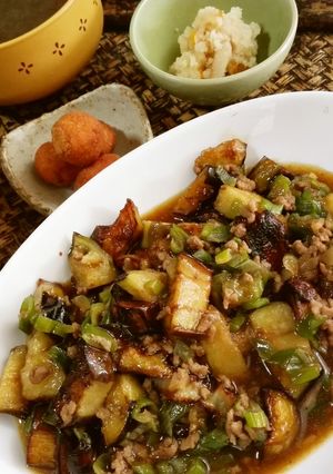 辛くない【麻婆茄子】-レシピのメイン写真