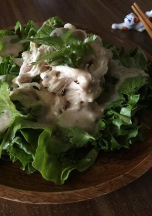 鶏むね肉サラダ？スープ？メインはどっち？-レシピのメイン写真