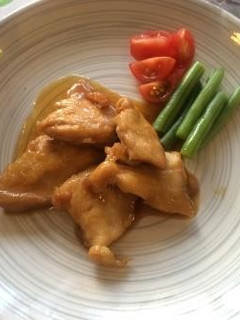 鶏肉の和風ムニエル(透析食)-レシピのメイン写真