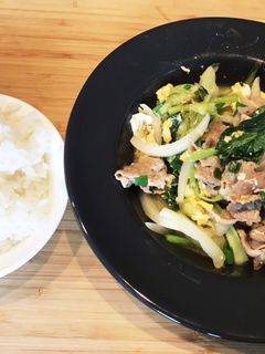 簡単!酢:麺つゆ=1:1 豚と野菜炒め-レシピのメイン写真