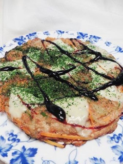 千切り野菜の味噌お焼き-レシピのメイン写真