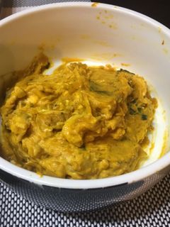 かぼちゃの煮物リメイク! かぼちゃサラダ-レシピのメイン写真