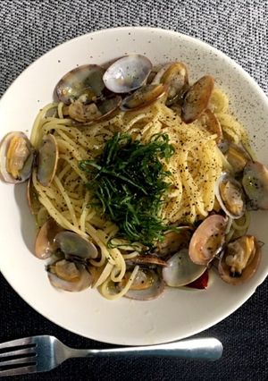 ボンゴレ・ビアンコ〜大葉を添えて〜-レシピのメイン写真