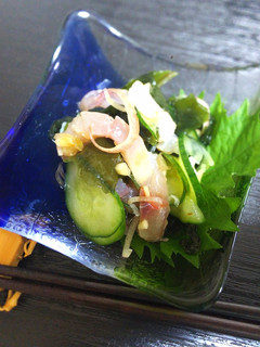 鯵の酢の物-レシピのメイン写真