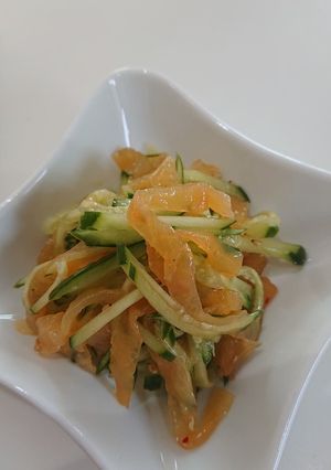 きゅうりと中華クラゲの和え物-レシピのメイン写真