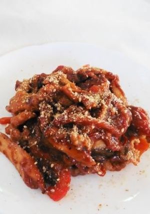 豚肉とパプリカの韓国風味噌炒め-レシピのメイン写真