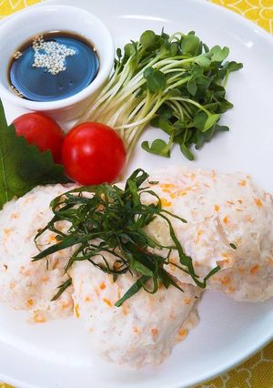 レンジのみ！超簡単・時短ヘルシー鶏団子-レシピのメイン写真