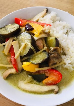 簡単☆野菜たっぷりグリーンカレー-レシピのメイン写真