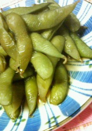 夏だ♪♪枝豆だ♪♪✿エダマメの❀醤油煮✿-レシピのメイン写真