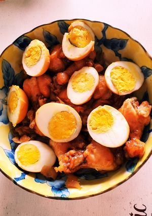 らっきょう酢で✨簡単手羽元煮-レシピのメイン写真