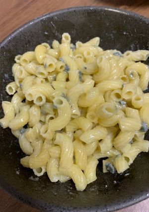 簡単おつまみ☆甘ぁいゴルゴンゾーラパスタ-レシピのメイン写真
