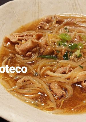 シャキとろ★豚肉ともやしの中華炒め-レシピのメイン写真
