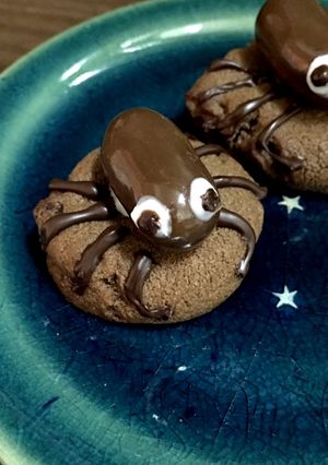 ハロウィン スパイダークッキー-レシピのメイン写真