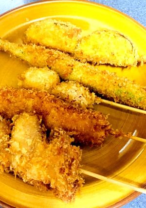 家庭でお店の味！串カツセット！-レシピのメイン写真