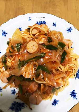 懐かしい感じのナポリタン♪-レシピのメイン写真