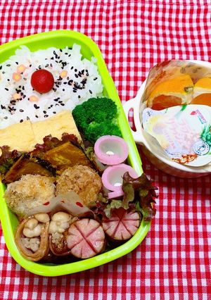 毎日のお弁当61-レシピのメイン写真
