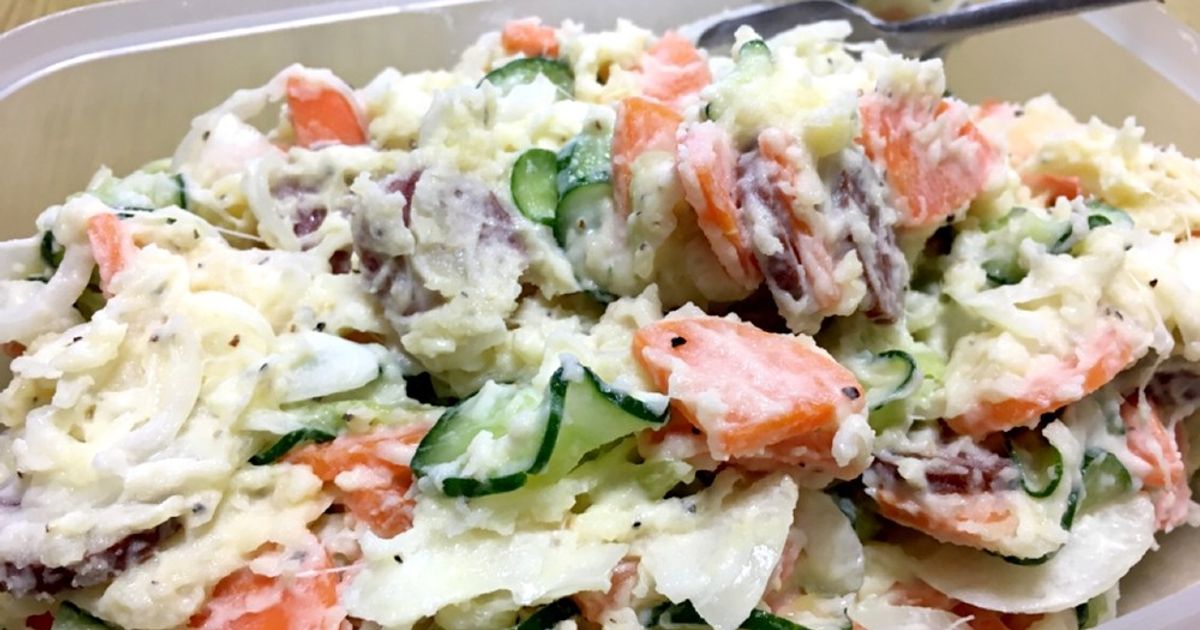 具沢山ポテトサラダ〜からの華麗な味変 by シンパパKikka