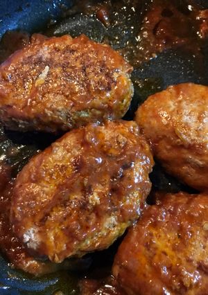 気張らない煮込みハンバーグ-レシピのメイン写真