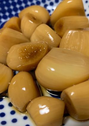 超簡単☆にんにくの醤油漬け-レシピのメイン写真