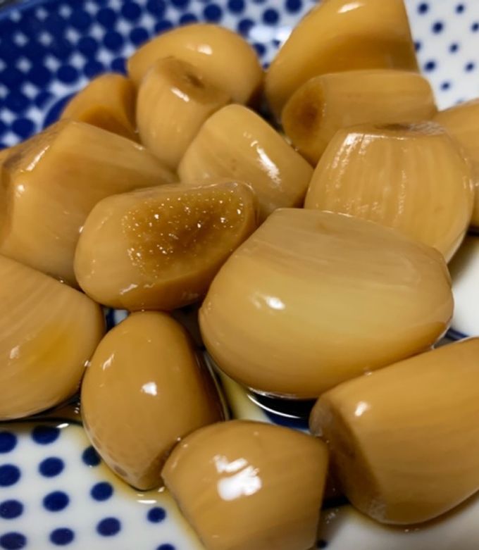 超簡単☆にんにくの醤油漬け-レシピのメイン写真