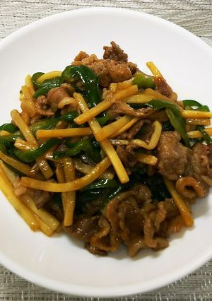 簡単！！なんちゃって 青椒肉絲-レシピのメイン写真