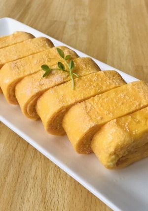 お弁当に！たらこバターの卵焼き-レシピのメイン写真