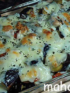 茄子とトマトのチーズ焼き@ガーリック風味-レシピのメイン写真