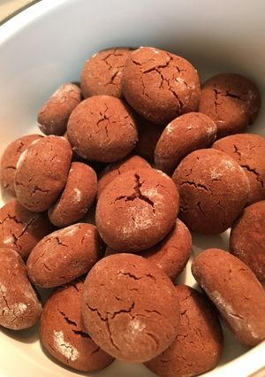 簡単ワンボウル♡チョコの米粉クッキー♡-レシピのメイン写真