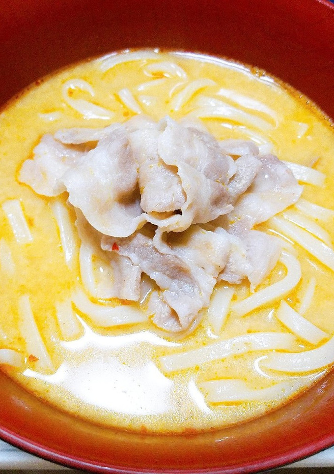 プチっと鍋で坦々うどん☆簡単☆-レシピのメイン写真