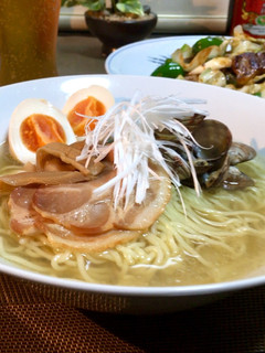 男が惚れる〆飯【アサリ塩ラーメン♡】-レシピのメイン写真