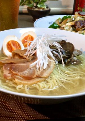 男が惚れる〆飯【アサリ塩ラーメン♡】-レシピのメイン写真