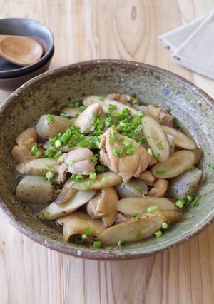 【常備菜・旨い】鶏肉とごぼうのこっくり煮-レシピのメイン写真