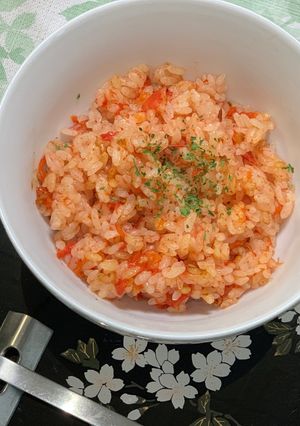 トマト100%!無水トマトごはん。-レシピのメイン写真