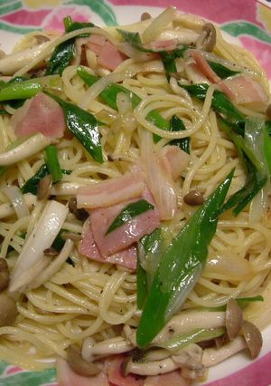 採れたて！玉ねぎとしめじのパスタ-レシピのメイン写真